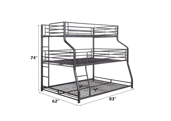 37450 Caius Ii Twin-Full-Queen Bunk Bed