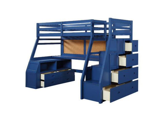 37455 Jason Ii Twin Loft Bed with Storage