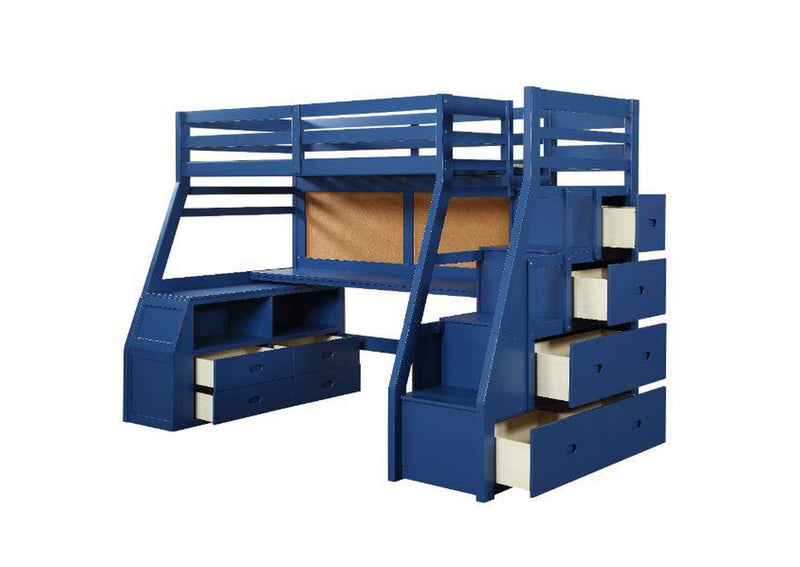 37455 Jason Ii Twin Loft Bed with Storage