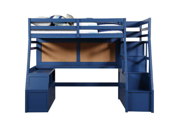 37455 Jason Ii Twin Loft Bed with Storage