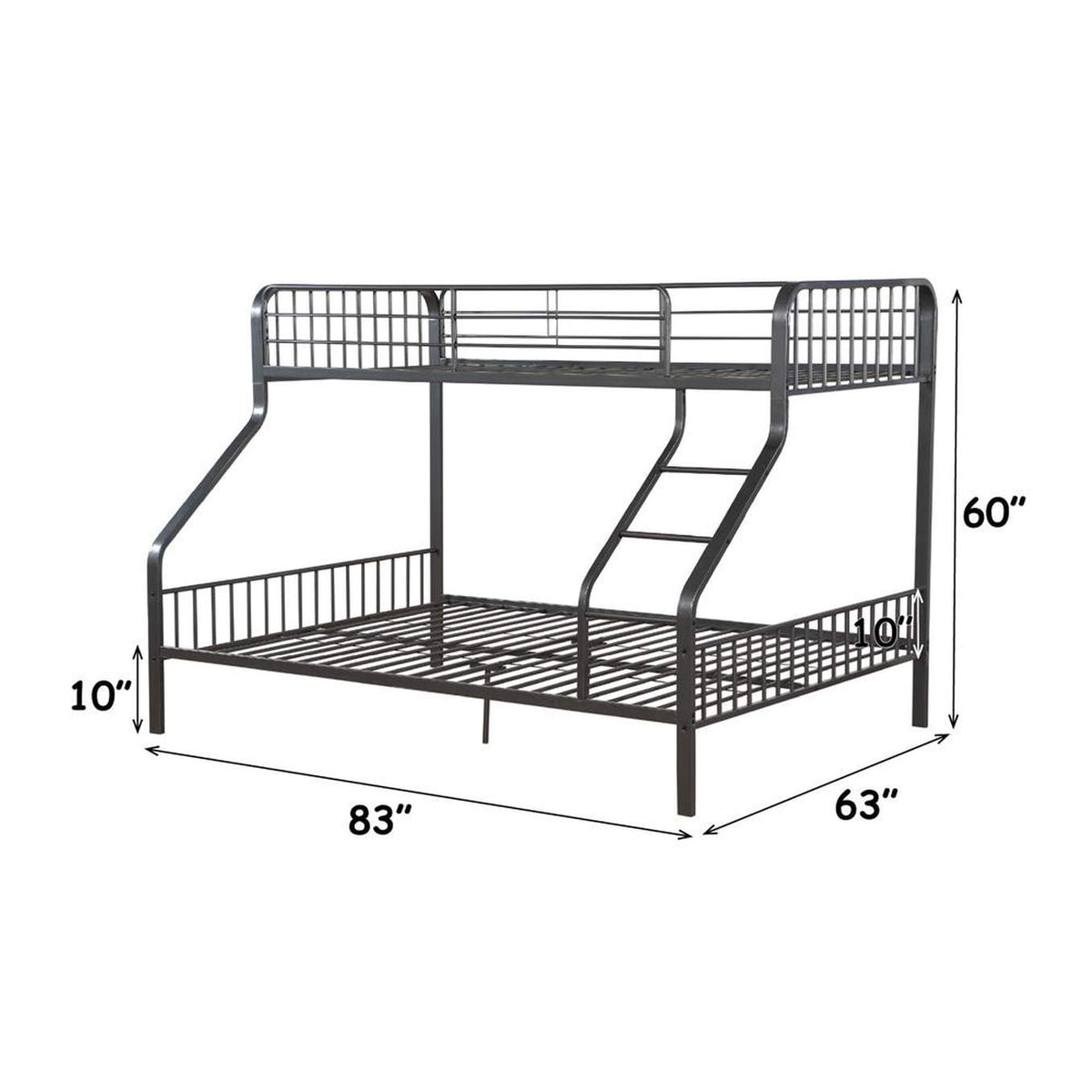 37605 Caius Twin XL-Queen Bunk Bed