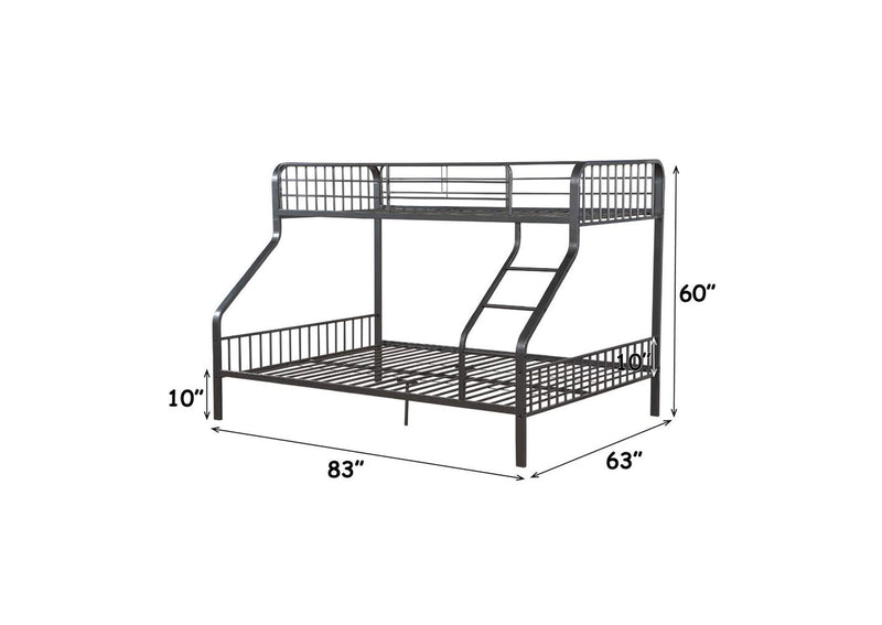 37605 Caius Twin XL-Queen Bunk Bed