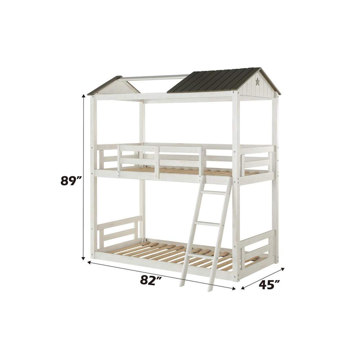 37665 Nadine Cottage Twin-Twin Bunk Bed