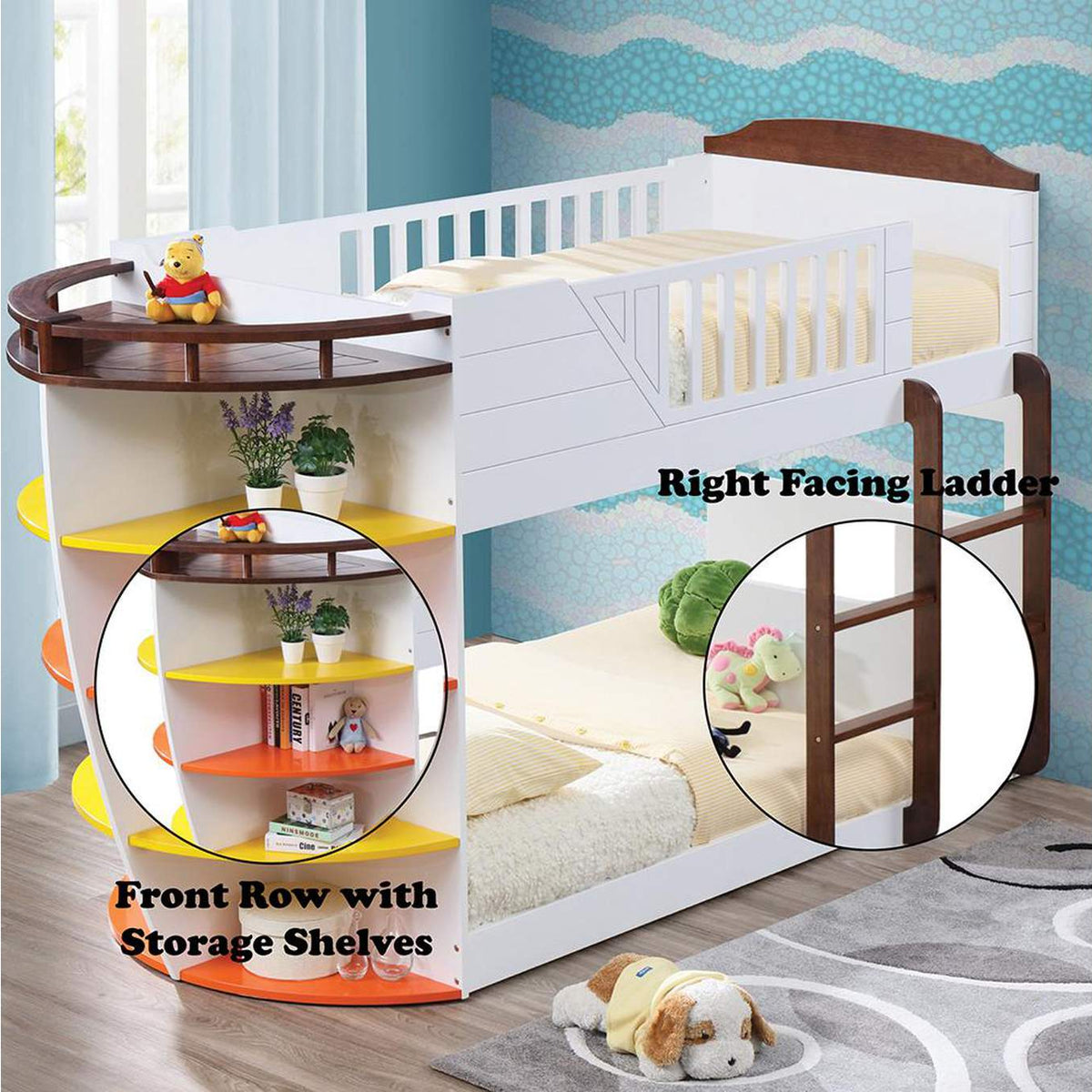 37715 Neptune Twin-Twin Bunk Bed