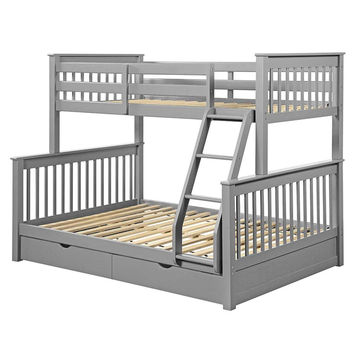 37755 Haley Ii Twin-Full Bunk Bed with Storage