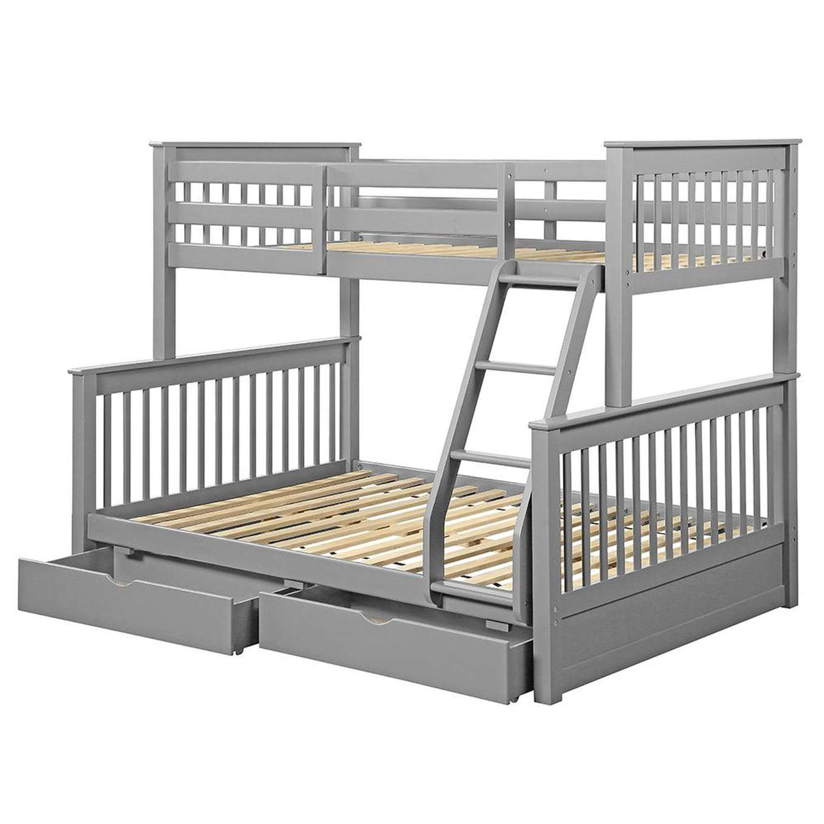 37755 Haley Ii Twin-Full Bunk Bed with Storage