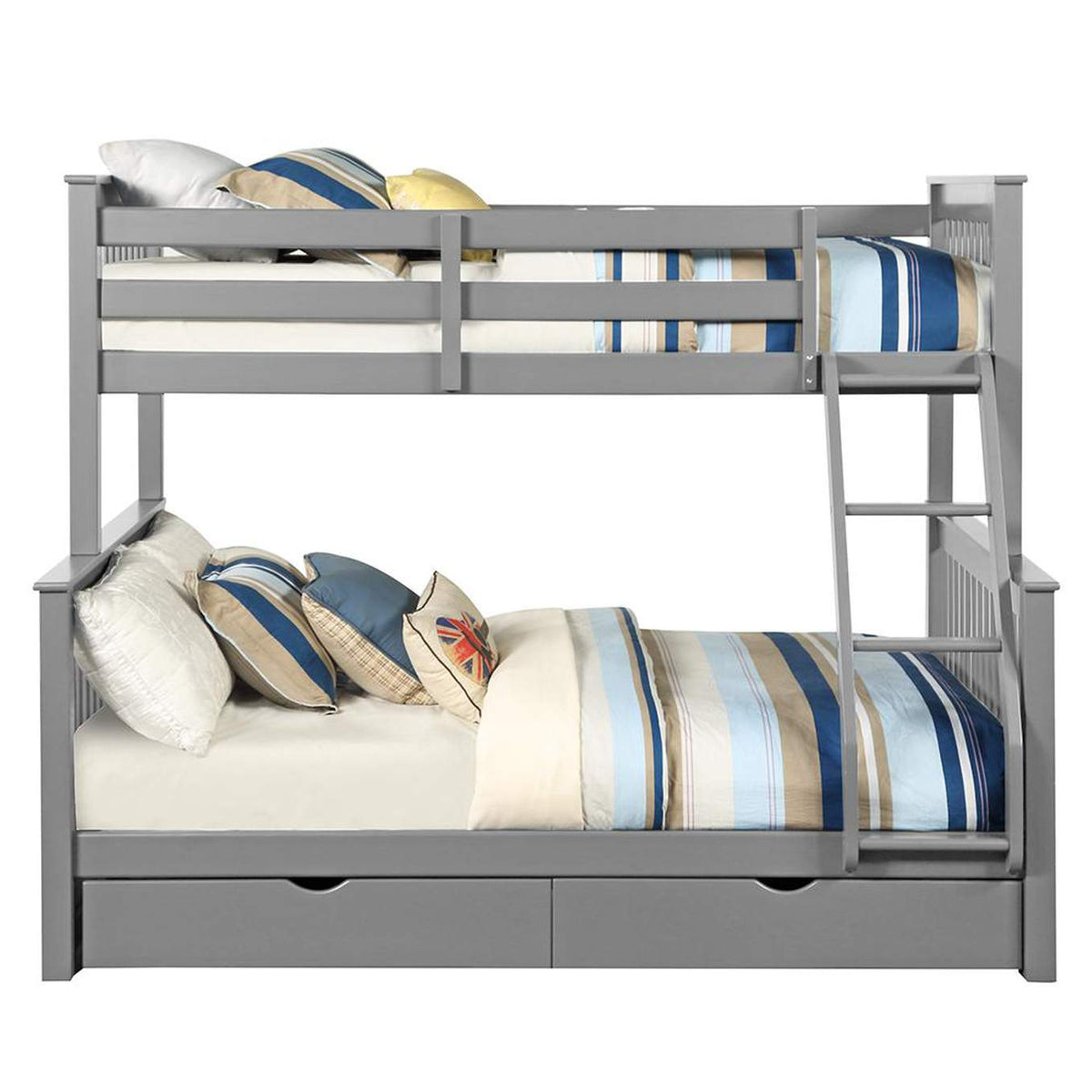 37755 Haley Ii Twin-Full Bunk Bed with Storage