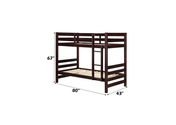37775 Ronnie Twin-Twin Bunk Bed