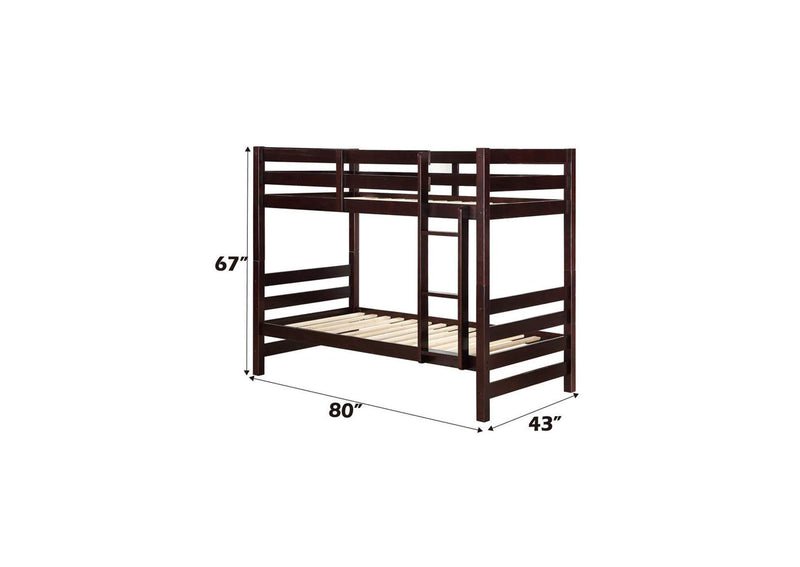37775 Ronnie Twin-Twin Bunk Bed
