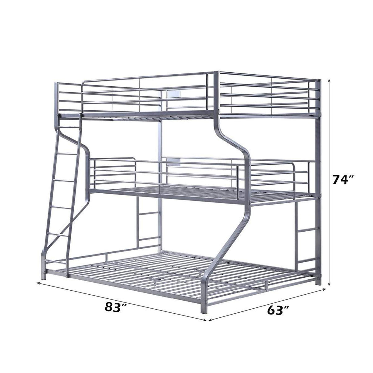 37790 Caius Ii Full-Twin-Queen Bunk Bed