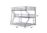 37790 Caius Ii Full-Twin-Queen Bunk Bed