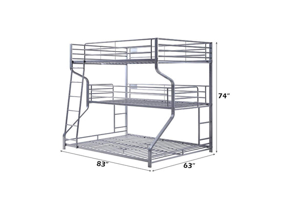 37790 Caius Ii Full-Twin-Queen Bunk Bed