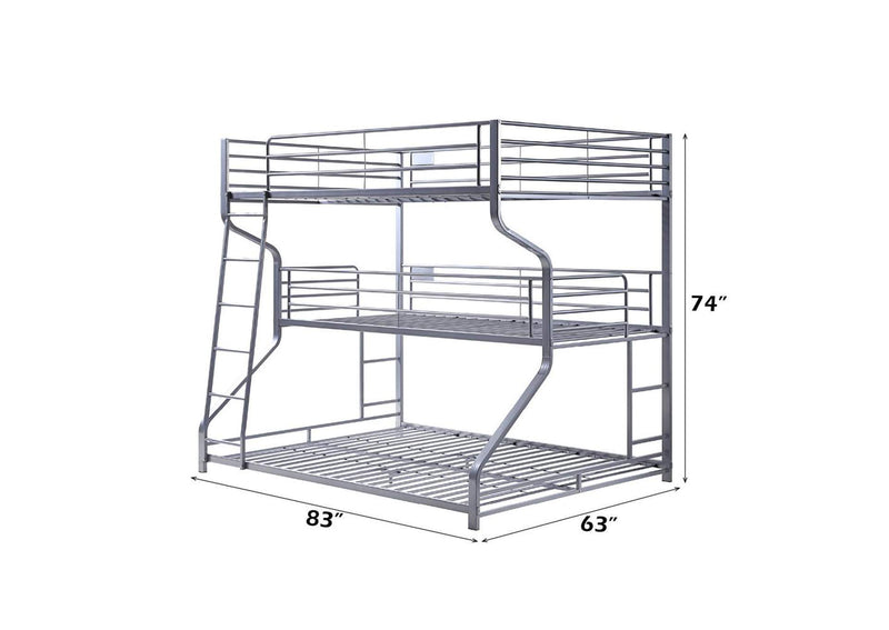 37790 Caius Ii Full-Twin-Queen Bunk Bed