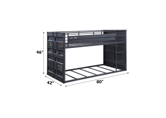 37815 Cargo Twin-Twin Bunk Bed