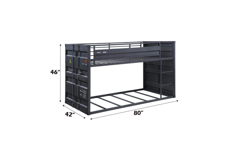 37815 Cargo Twin-Twin Bunk Bed