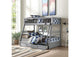 37840 Jason Twin-Full Bunk Bed with Storage