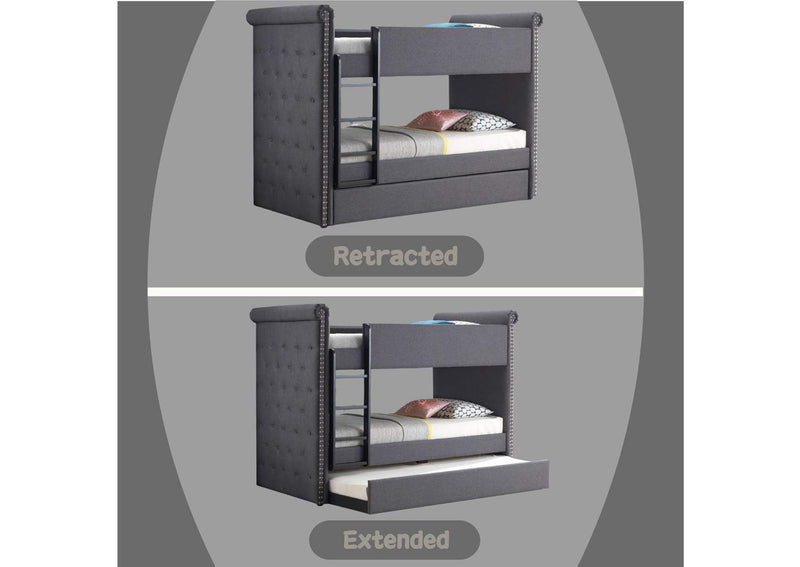 37855 Romana Ii Twin-Twin Bunk Bed with Trundle
