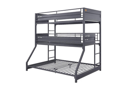 37995 Cargo Twin-Twin-Full Bunk Bed