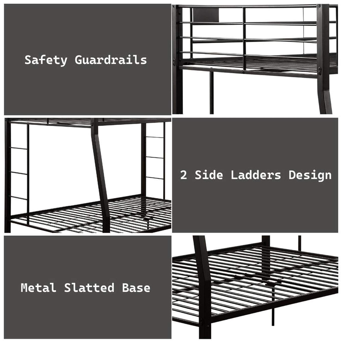 38005 Limbra Full XL-Queen Bunk Bed