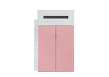 38040 Nerice Twin Loft Bed with Desk and Wardrobe