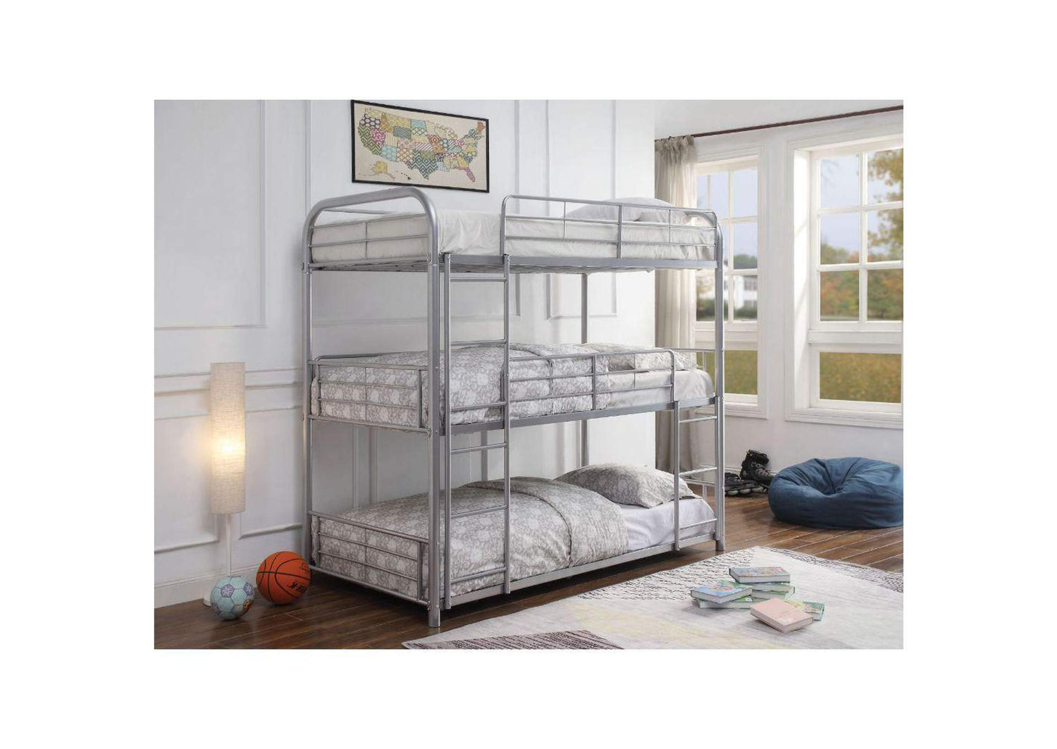 38100 Cairo Triple Twin Bunk Bed