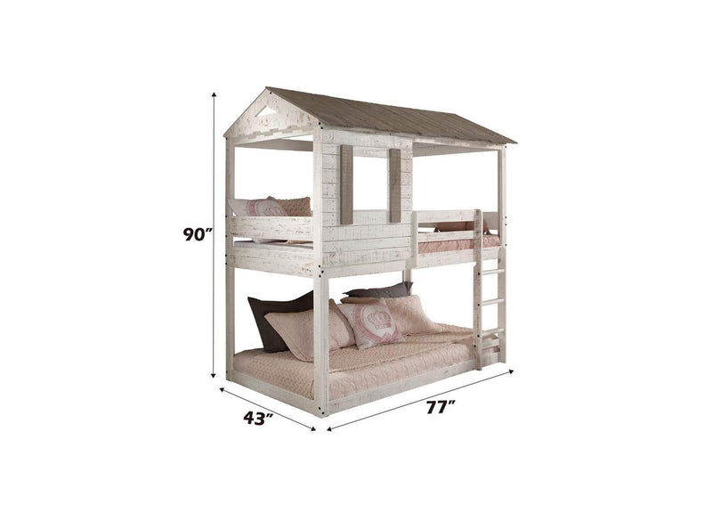38135 Darlene Twin-Twin Bunk Bed