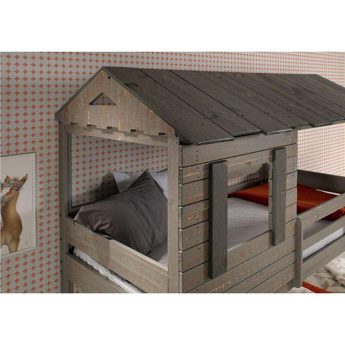 38140 Darlene Twin-Twin Bunk Bed