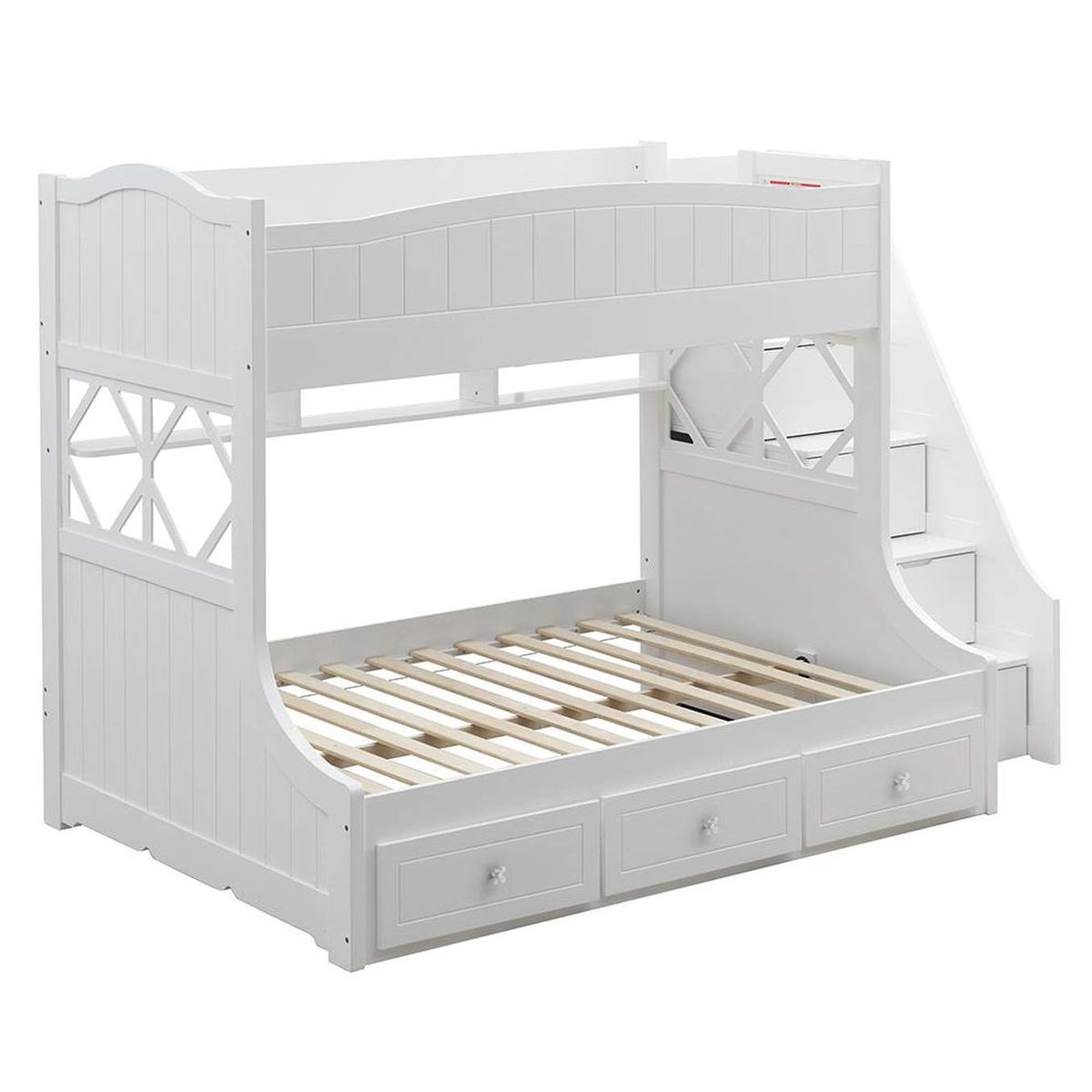 38150 Meyer Twin-Full Bunk Bed with Storage