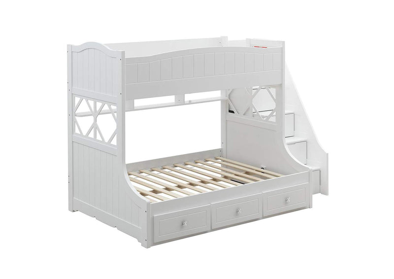 38150 Meyer Twin-Full Bunk Bed with Storage