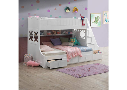 38150 Meyer Twin-Full Bunk Bed with Storage