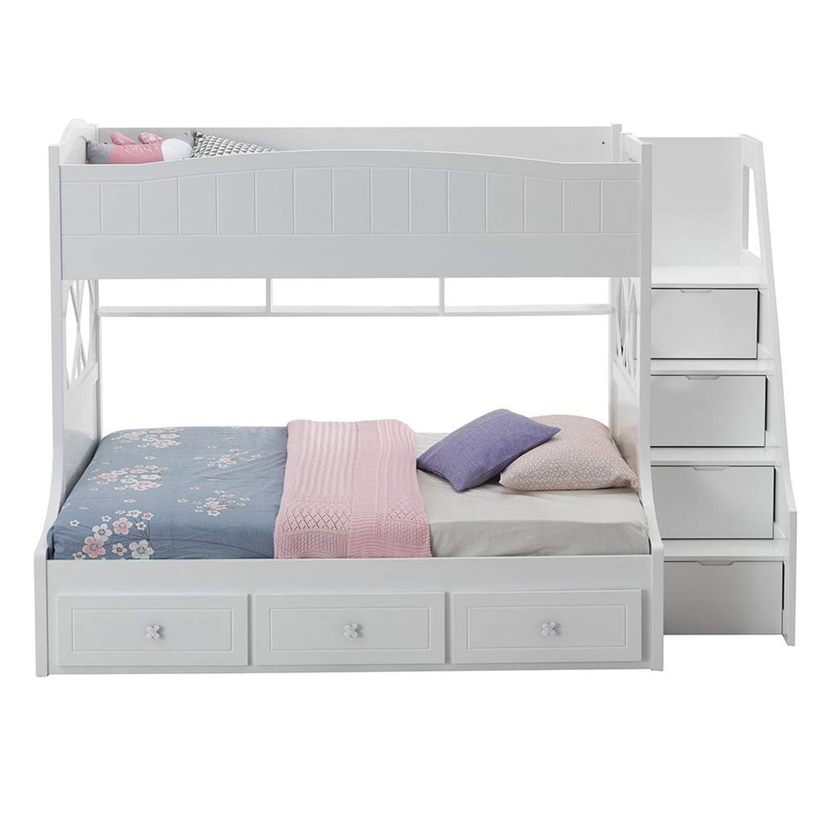 38150 Meyer Twin-Full Bunk Bed with Storage