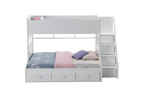 38150 Meyer Twin-Full Bunk Bed with Storage
