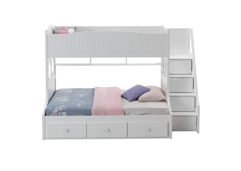 38150 Meyer Twin-Full Bunk Bed with Storage