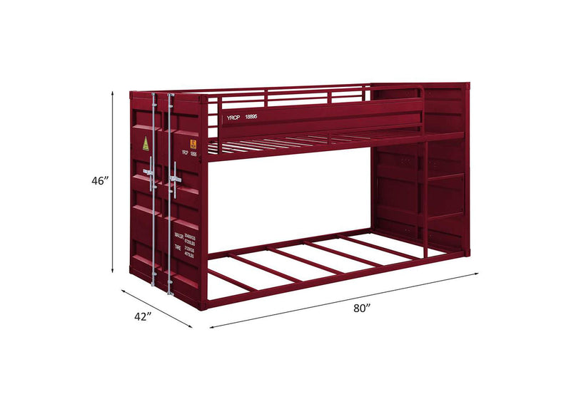 38280 Cargo Twin-Twin Bunk Bed