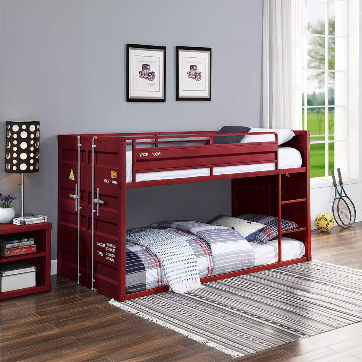 38280 Cargo Twin-Twin Bunk Bed
