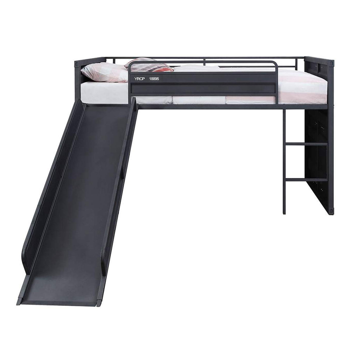 38305 Cargo Twin Loft Bed with Slide