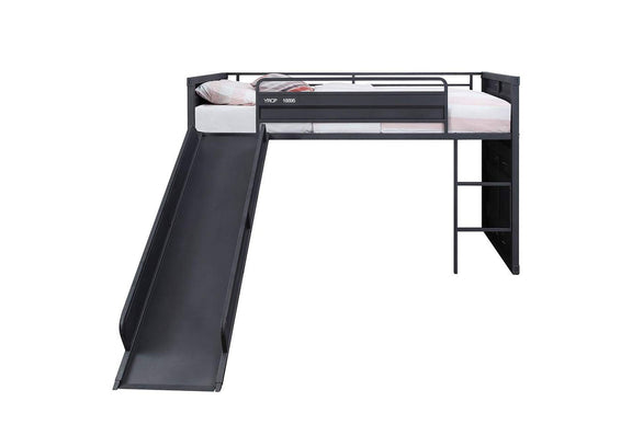 38305 Cargo Twin Loft Bed with Slide