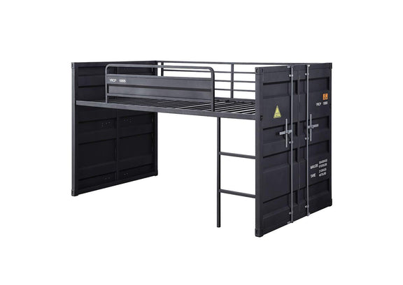 38305 Cargo Twin Loft Bed with Slide