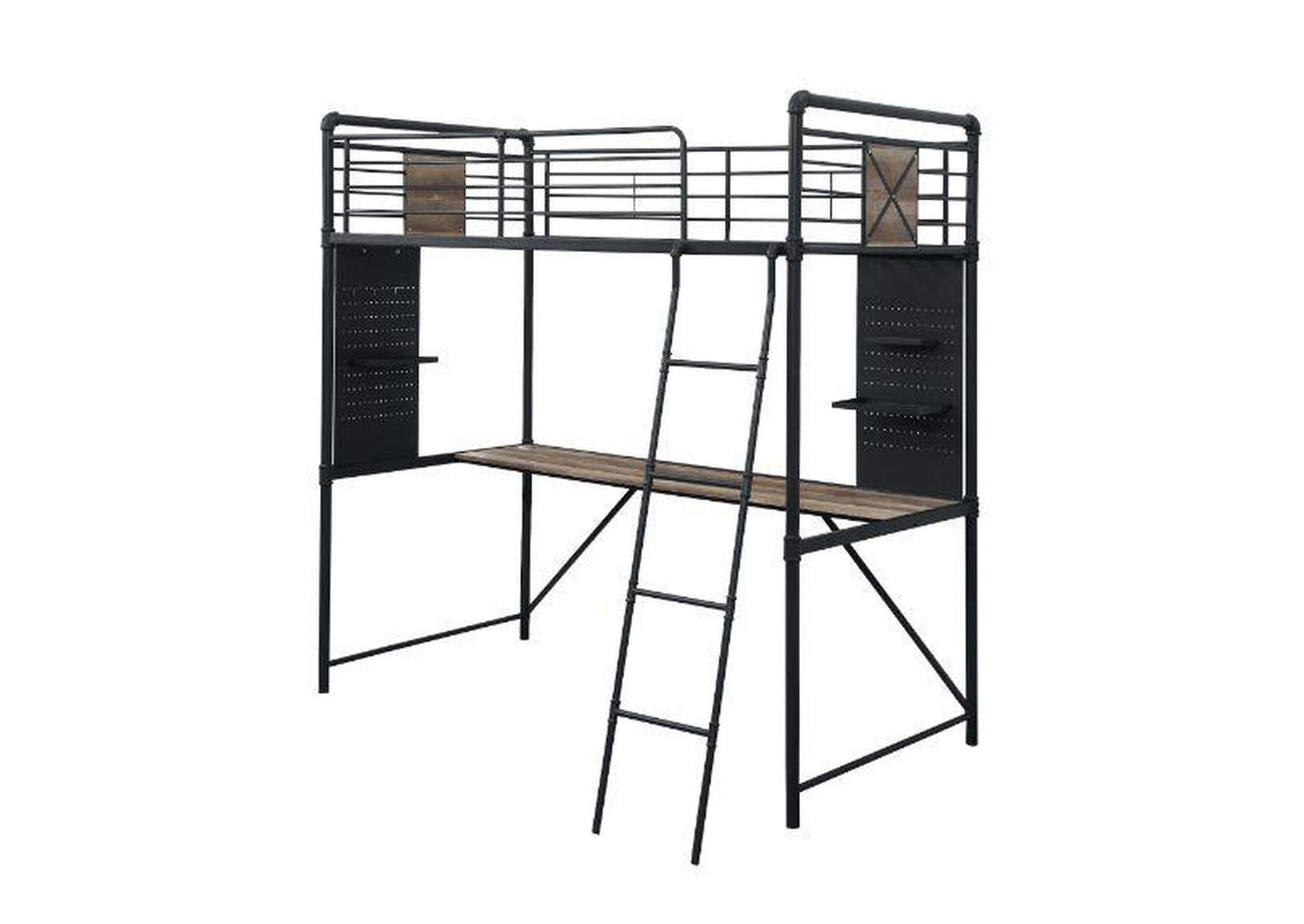 38310 Cordelia Twin Loft Bed with Desk