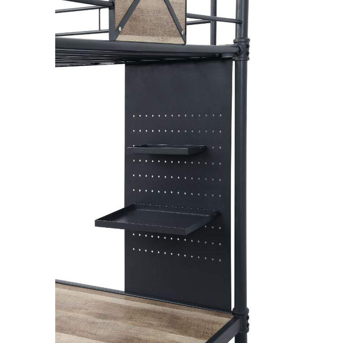 38310 Cordelia Twin Loft Bed with Desk