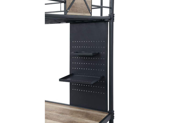 38310 Cordelia Twin Loft Bed with Desk