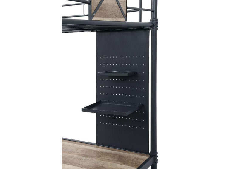 38310 Cordelia Twin Loft Bed with Desk