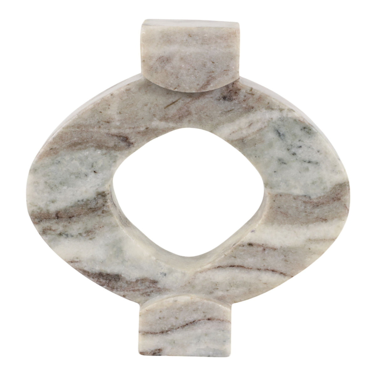 7" Lenexa Small Marble Statuary - Tan