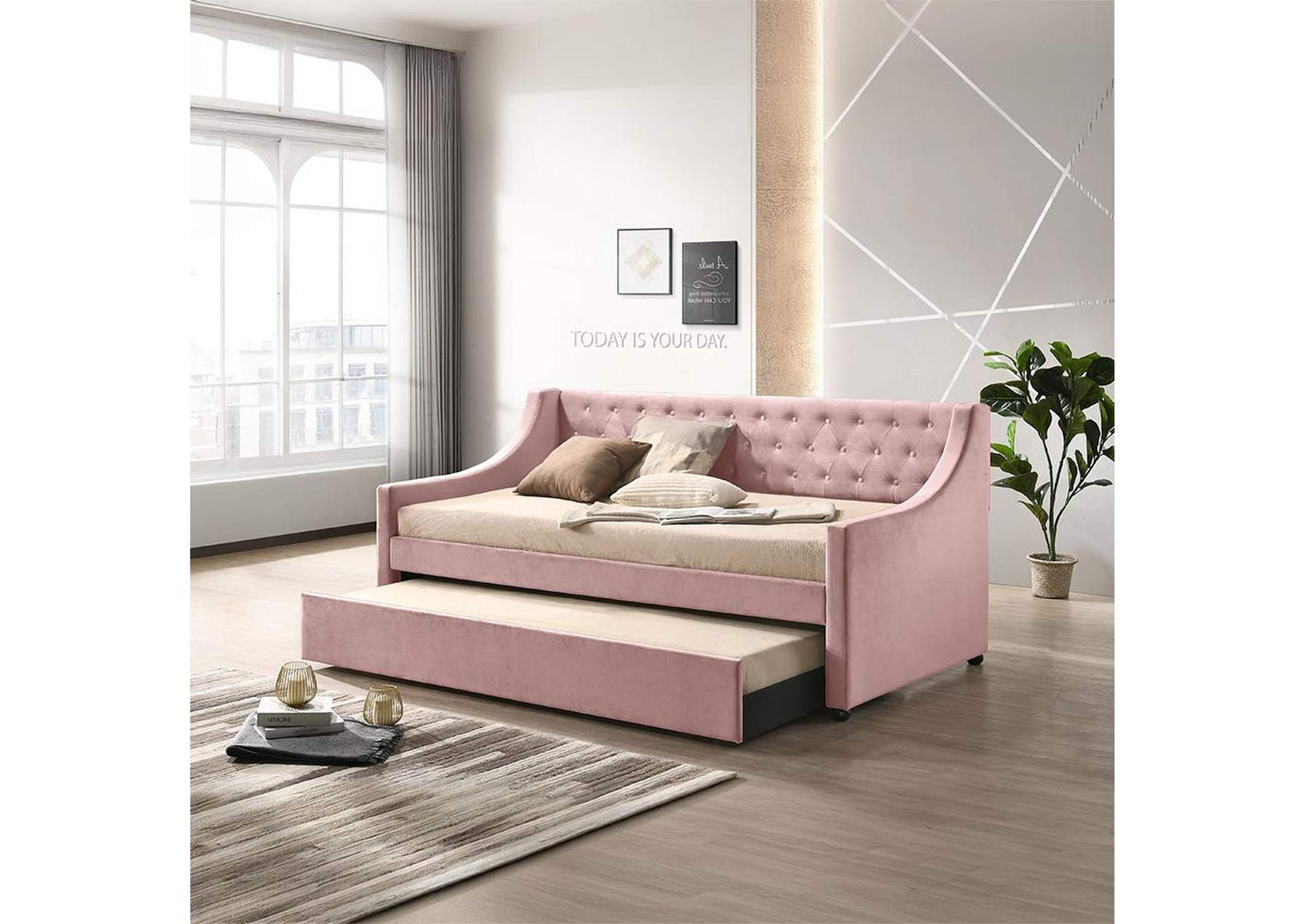 39380 Lianna Daybed with Trundle - Twin