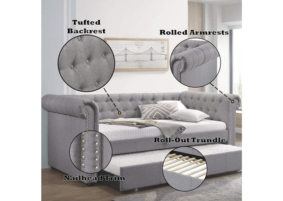 39405 Justice Daybed with Trundle - Twin