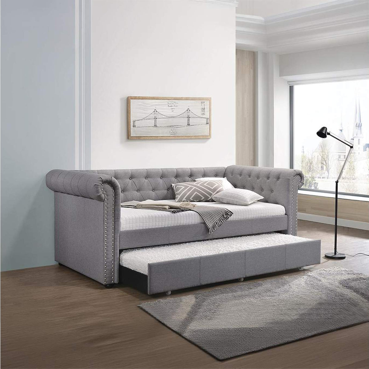 39405 Justice Daybed with Trundle - Twin