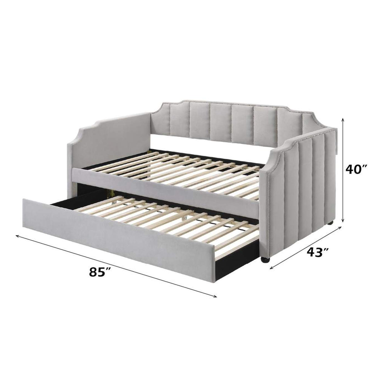 39410 Peridot Daybed with Trundle - Twin