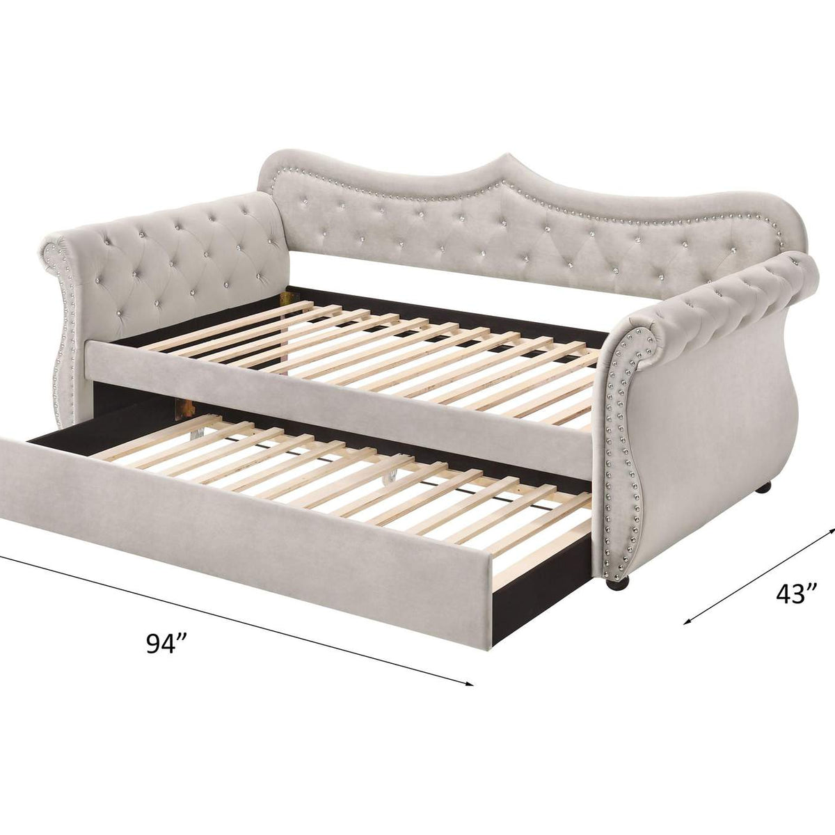 39430 Adkins Daybed with Trundle - Twin