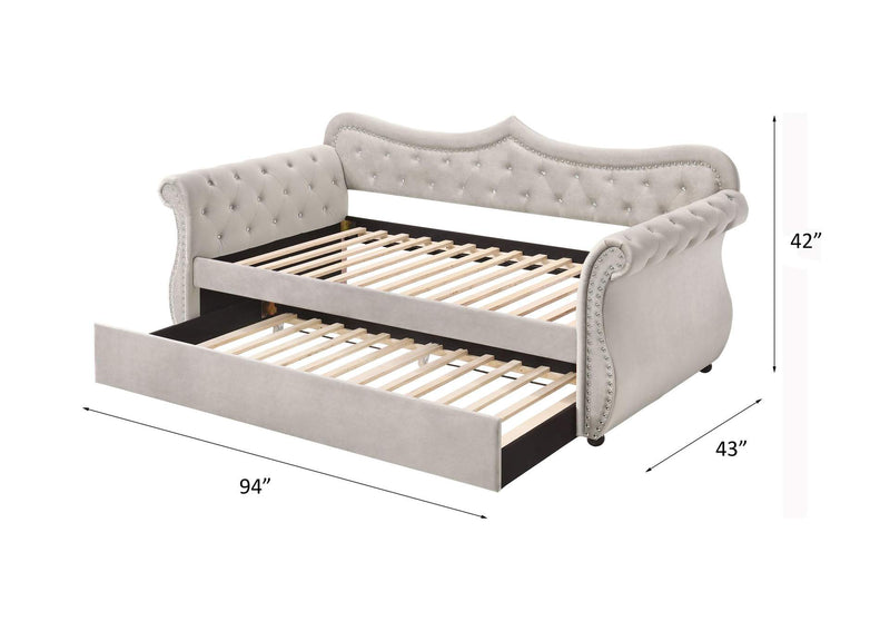 39430 Adkins Daybed with Trundle - Twin
