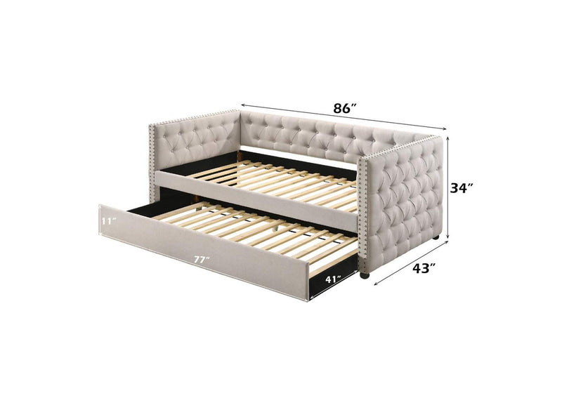 39440 Romona Daybed with Trundle - Twin